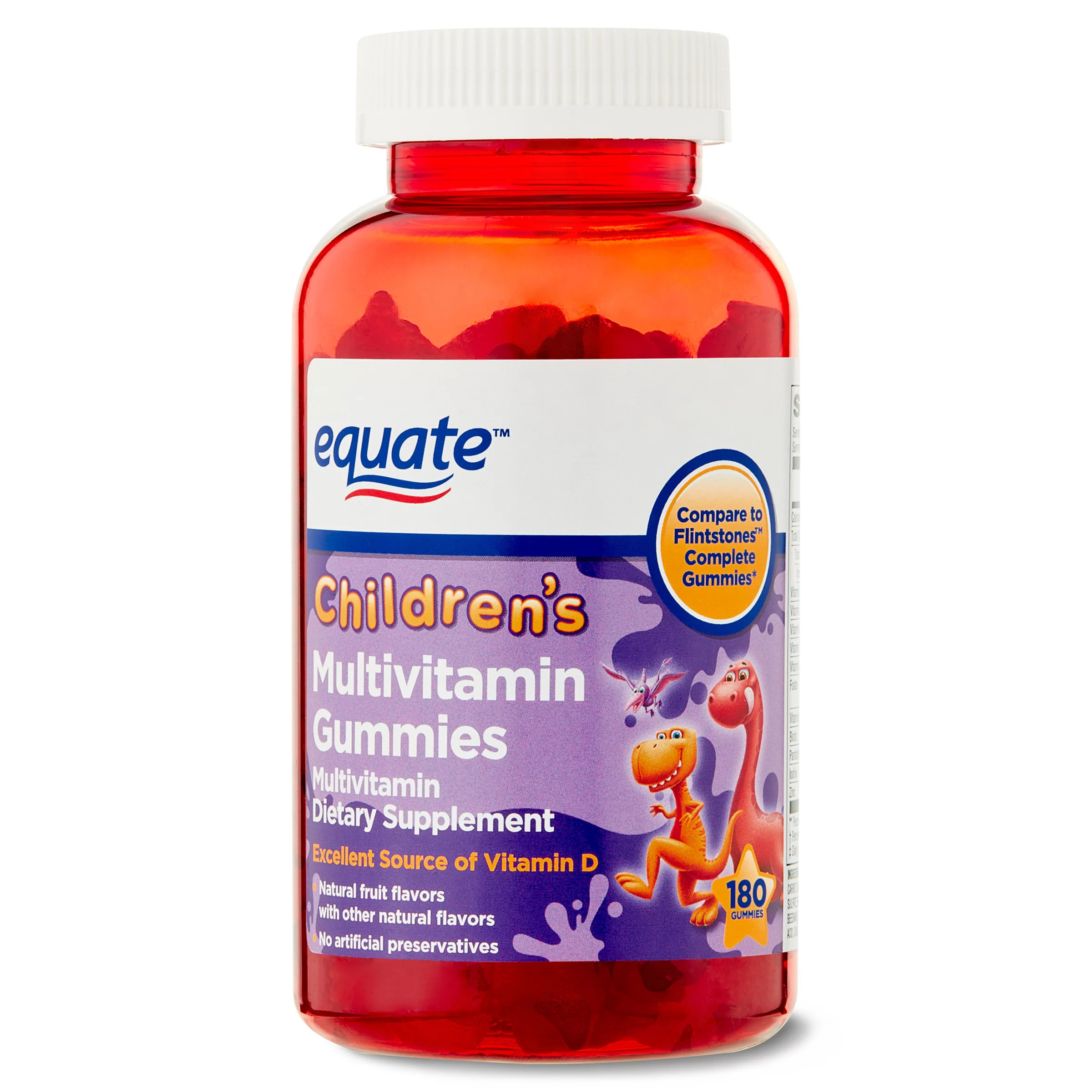 Equate Children's Multivitamin Gummies, 180 Ct - VitJoy